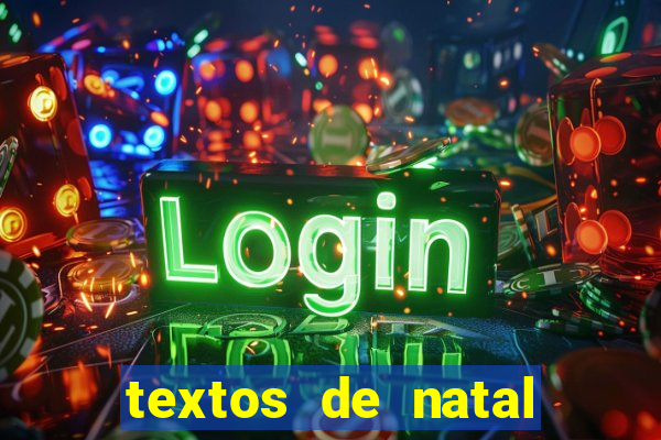 textos de natal para leitura